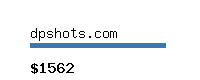 dpshots.com Website value calculator