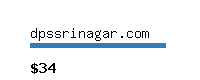 dpssrinagar.com Website value calculator
