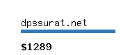 dpssurat.net Website value calculator