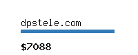 dpstele.com Website value calculator