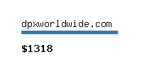 dpxworldwide.com Website value calculator