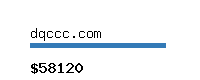 dqccc.com Website value calculator