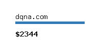 dqna.com Website value calculator