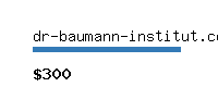 dr-baumann-institut.com Website value calculator