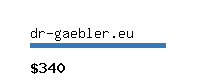 dr-gaebler.eu Website value calculator