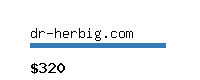 dr-herbig.com Website value calculator