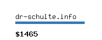 dr-schulte.info Website value calculator