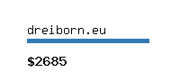 dreiborn.eu Website value calculator