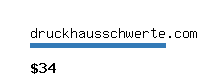 druckhausschwerte.com Website value calculator