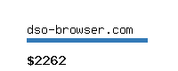 dso-browser.com Website value calculator