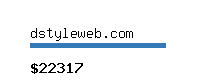 dstyleweb.com Website value calculator