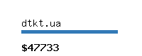 dtkt.ua Website value calculator