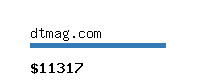 dtmag.com Website value calculator