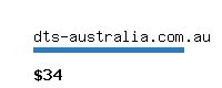 dts-australia.com.au Website value calculator