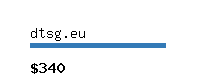 dtsg.eu Website value calculator