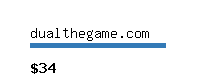 dualthegame.com Website value calculator