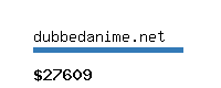 dubbedanime.net Website value calculator