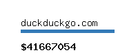 duckduckgo.com Website value calculator