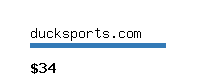 ducksports.com Website value calculator