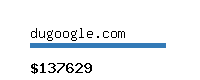 dugoogle.com Website value calculator