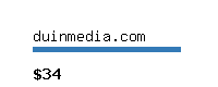 duinmedia.com Website value calculator