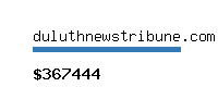 duluthnewstribune.com Website value calculator