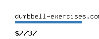 dumbbell-exercises.com Website value calculator