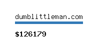 dumblittleman.com Website value calculator