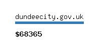 dundeecity.gov.uk Website value calculator