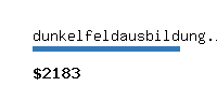 dunkelfeldausbildung.info Website value calculator