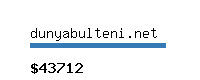 dunyabulteni.net Website value calculator