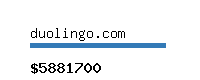 duolingo.com Website value calculator