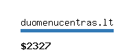 duomenucentras.lt Website value calculator