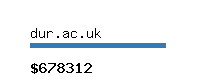 dur.ac.uk Website value calculator