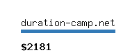 duration-camp.net Website value calculator