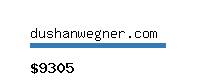 dushanwegner.com Website value calculator