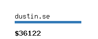 dustin.se Website value calculator