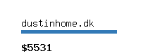 dustinhome.dk Website value calculator