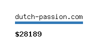 dutch-passion.com Website value calculator