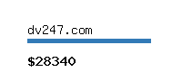 dv247.com Website value calculator