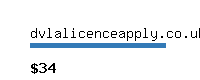 dvlalicenceapply.co.uk Website value calculator