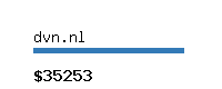 dvn.nl Website value calculator