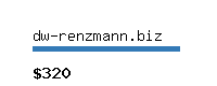 dw-renzmann.biz Website value calculator