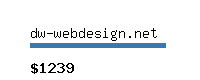 dw-webdesign.net Website value calculator