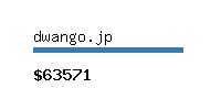 dwango.jp Website value calculator