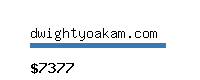dwightyoakam.com Website value calculator