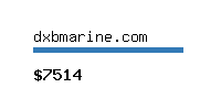 dxbmarine.com Website value calculator