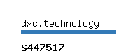 dxc.technology Website value calculator