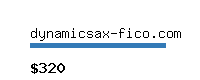 dynamicsax-fico.com Website value calculator