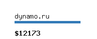 dynamo.ru Website value calculator